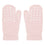 Mittens Organic Cotton - Soft Pink